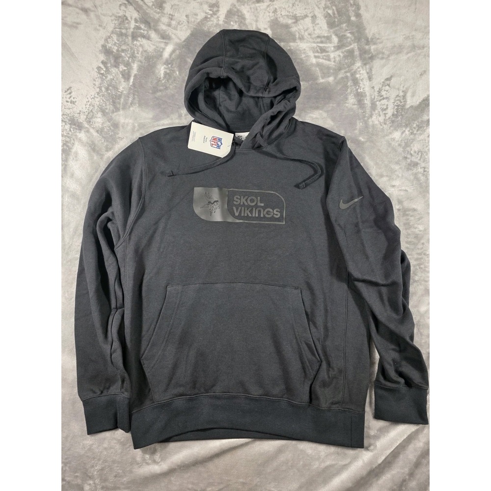 NWT Nike Minnesota Vikings Edge Pack French Terry Sweatshirt Hoodie Men's Small